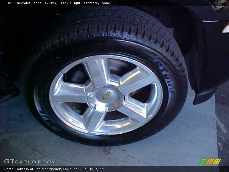 Black / Light Cashmere/Ebony 2007 Chevrolet Tahoe LTZ 4x4