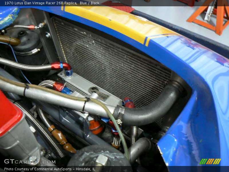 Blue / Black 1970 Lotus Elan Vintage Racer 26R Replica