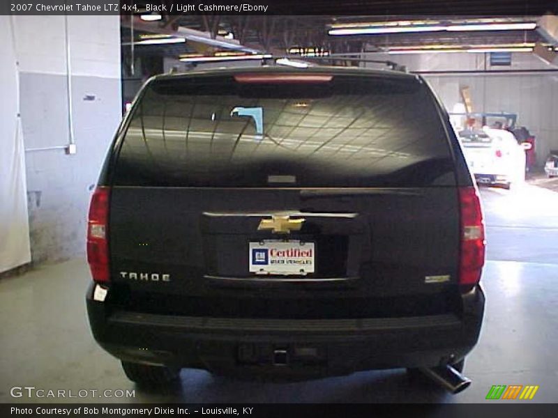 Black / Light Cashmere/Ebony 2007 Chevrolet Tahoe LTZ 4x4