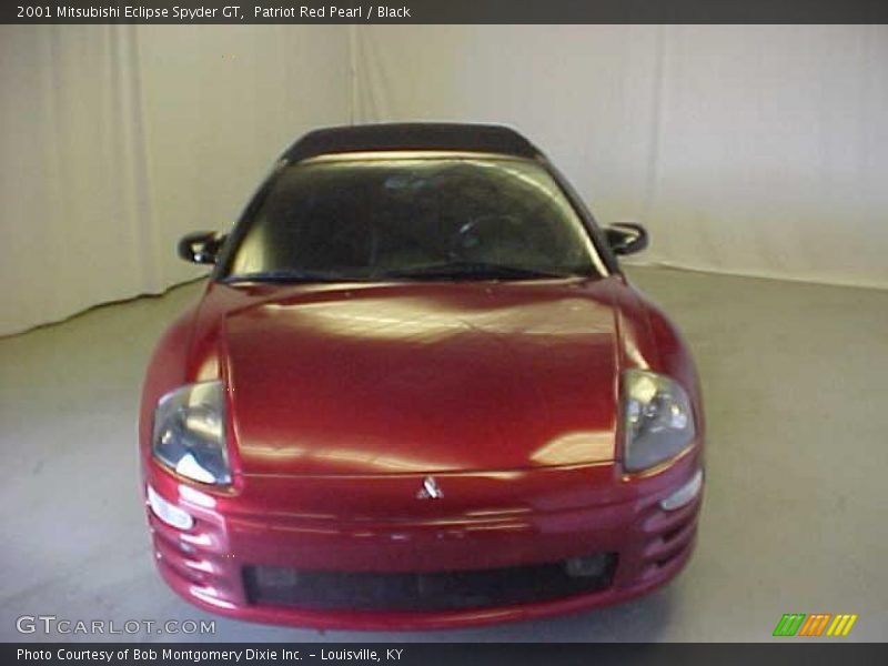 Patriot Red Pearl / Black 2001 Mitsubishi Eclipse Spyder GT