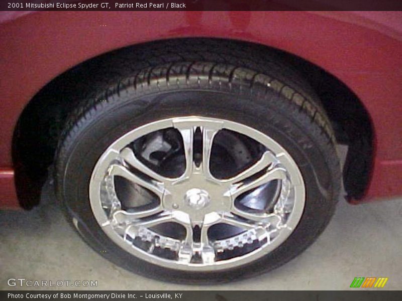 Patriot Red Pearl / Black 2001 Mitsubishi Eclipse Spyder GT
