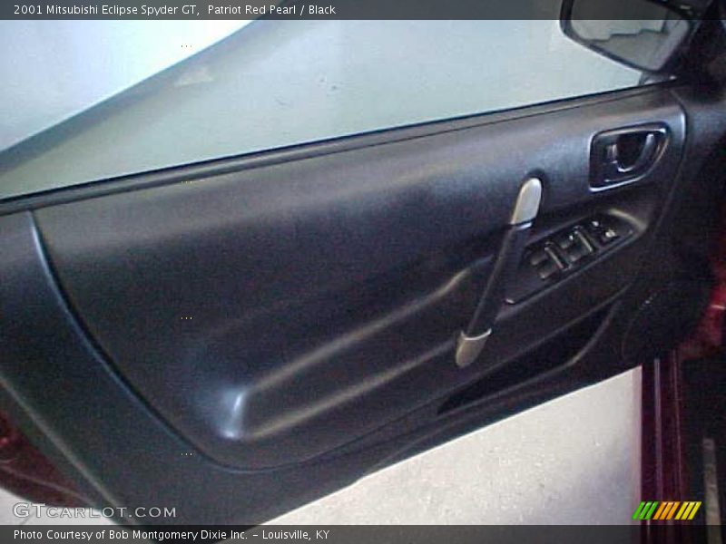 Patriot Red Pearl / Black 2001 Mitsubishi Eclipse Spyder GT
