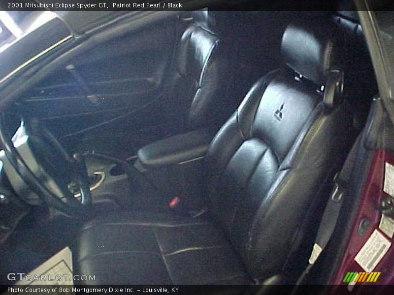 Patriot Red Pearl / Black 2001 Mitsubishi Eclipse Spyder GT