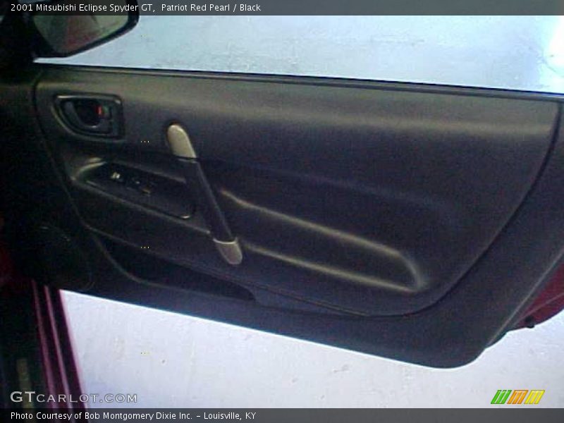 Patriot Red Pearl / Black 2001 Mitsubishi Eclipse Spyder GT