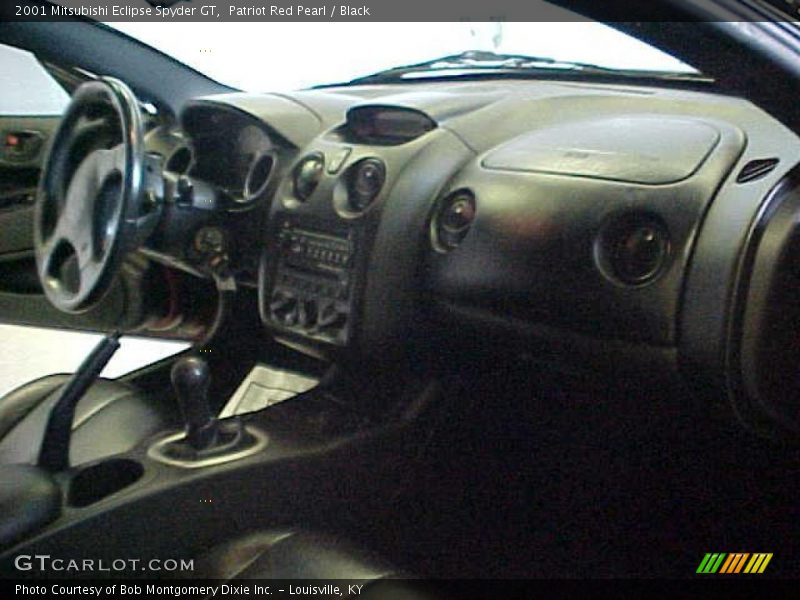 Patriot Red Pearl / Black 2001 Mitsubishi Eclipse Spyder GT