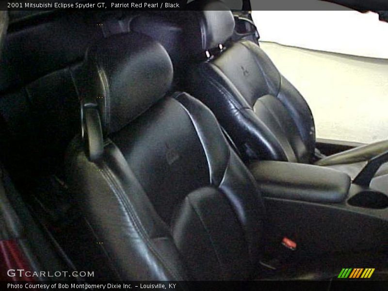 Patriot Red Pearl / Black 2001 Mitsubishi Eclipse Spyder GT
