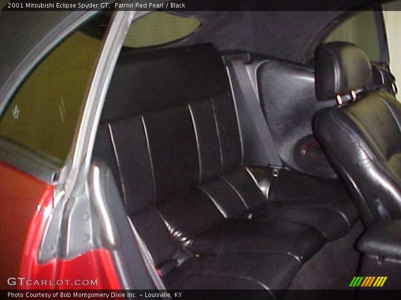 Patriot Red Pearl / Black 2001 Mitsubishi Eclipse Spyder GT