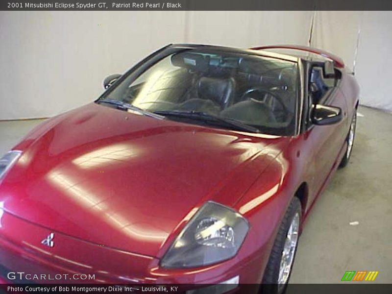 Patriot Red Pearl / Black 2001 Mitsubishi Eclipse Spyder GT