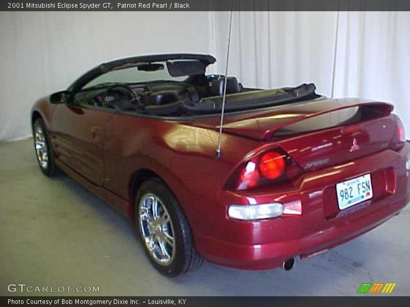 Patriot Red Pearl / Black 2001 Mitsubishi Eclipse Spyder GT