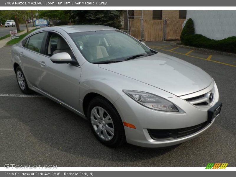 Brilliant Silver Metallic / Gray 2009 Mazda MAZDA6 i Sport