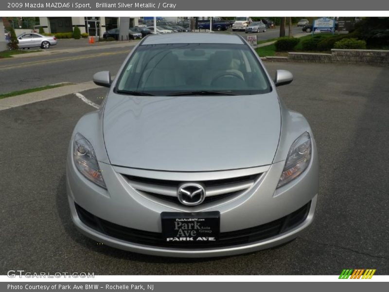 Brilliant Silver Metallic / Gray 2009 Mazda MAZDA6 i Sport
