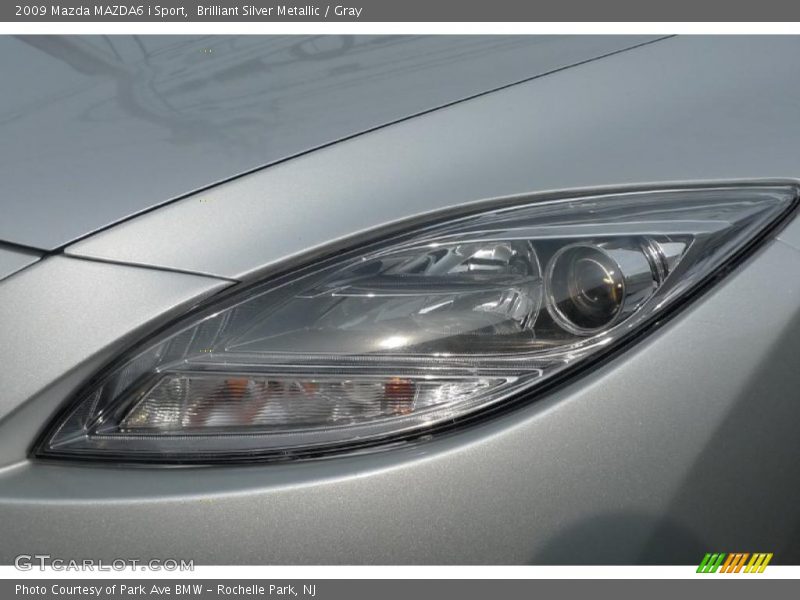 Brilliant Silver Metallic / Gray 2009 Mazda MAZDA6 i Sport