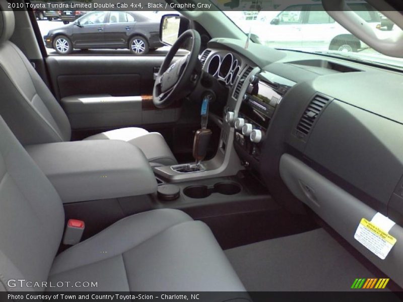 Black / Graphite Gray 2010 Toyota Tundra Limited Double Cab 4x4