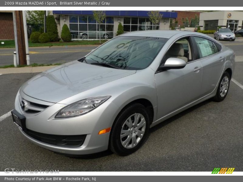 Brilliant Silver Metallic / Gray 2009 Mazda MAZDA6 i Sport