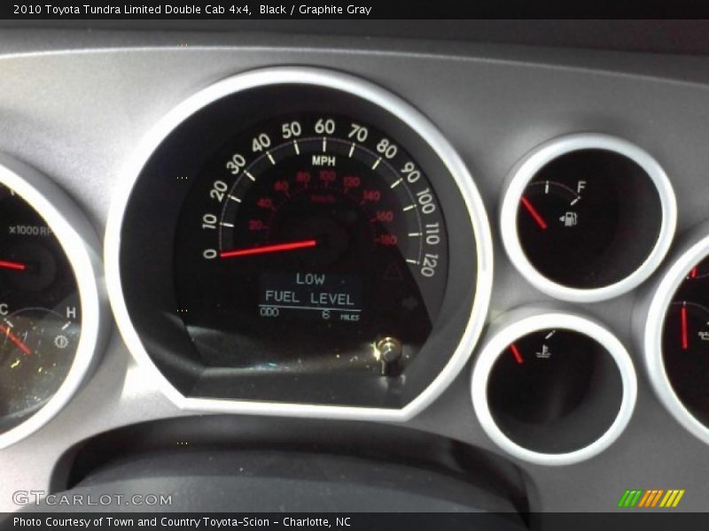 Black / Graphite Gray 2010 Toyota Tundra Limited Double Cab 4x4