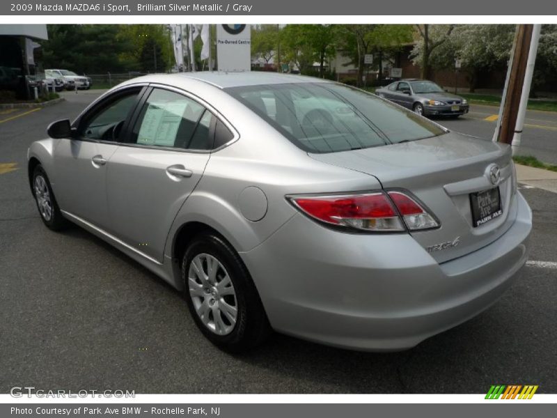 Brilliant Silver Metallic / Gray 2009 Mazda MAZDA6 i Sport
