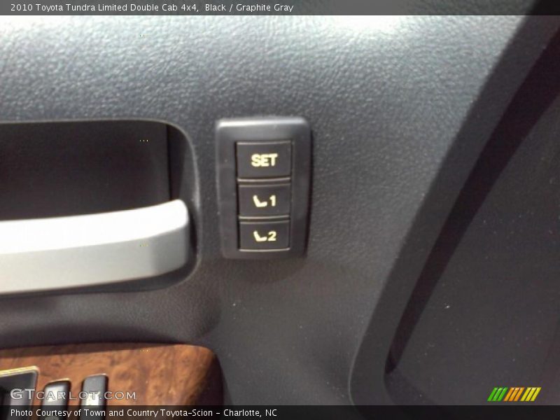 Black / Graphite Gray 2010 Toyota Tundra Limited Double Cab 4x4