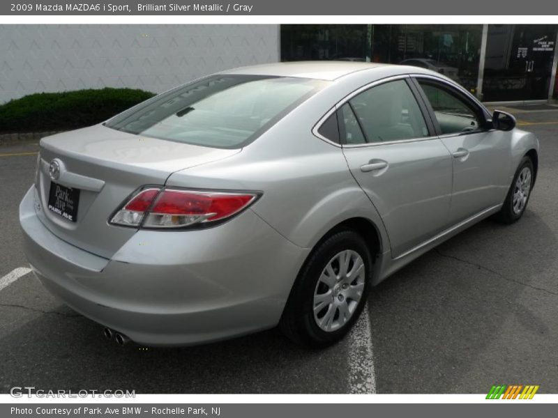 Brilliant Silver Metallic / Gray 2009 Mazda MAZDA6 i Sport