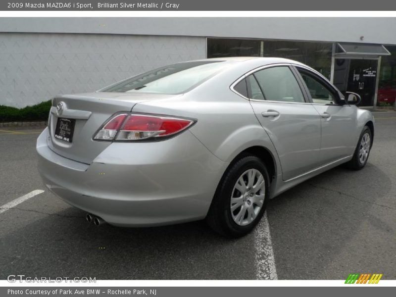 Brilliant Silver Metallic / Gray 2009 Mazda MAZDA6 i Sport