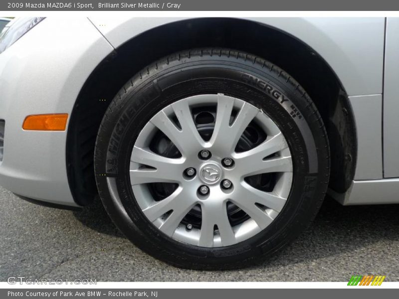 Brilliant Silver Metallic / Gray 2009 Mazda MAZDA6 i Sport