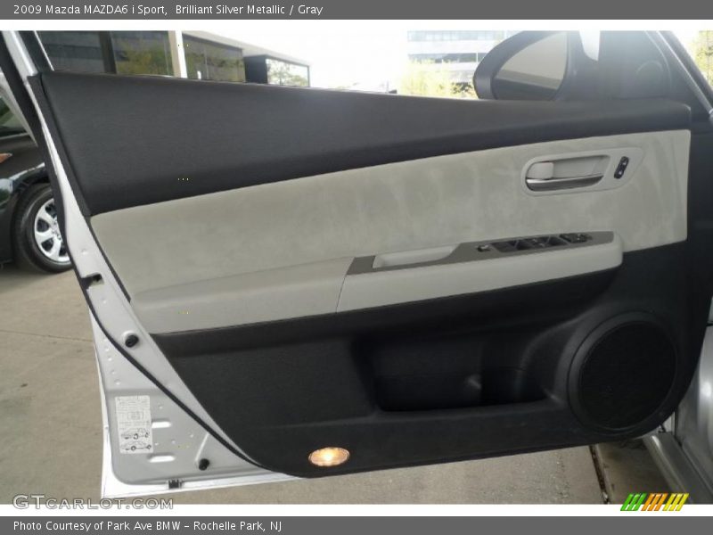 Brilliant Silver Metallic / Gray 2009 Mazda MAZDA6 i Sport