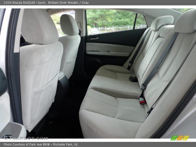 Brilliant Silver Metallic / Gray 2009 Mazda MAZDA6 i Sport