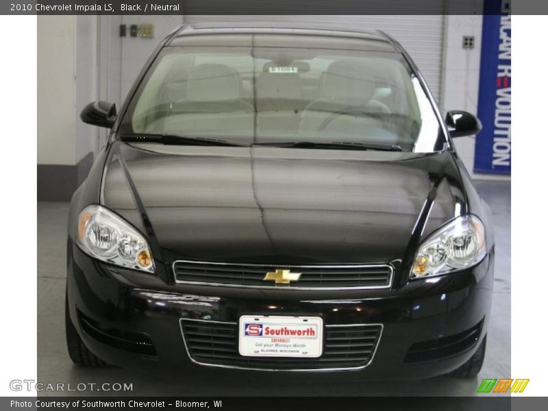 Black / Neutral 2010 Chevrolet Impala LS