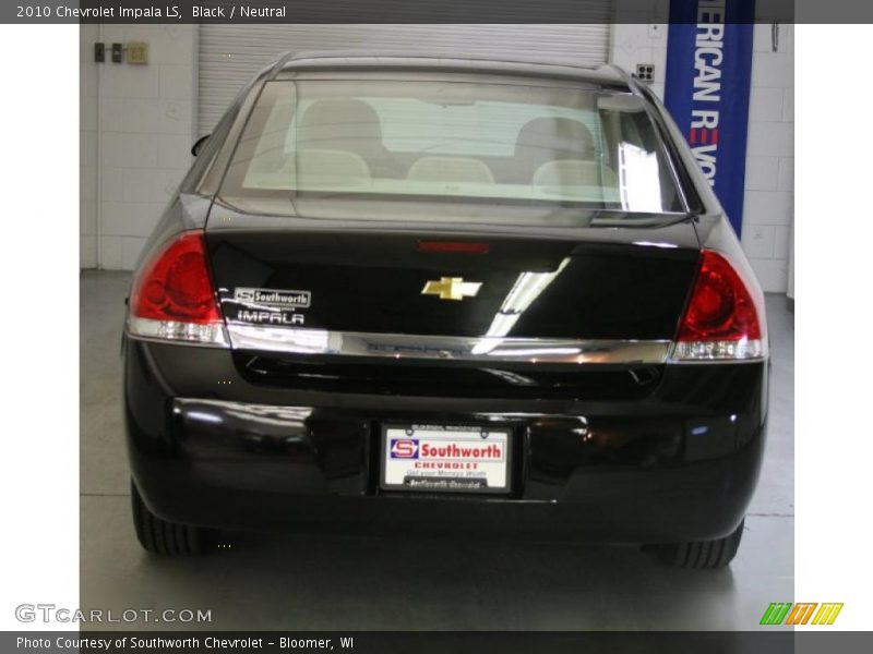 Black / Neutral 2010 Chevrolet Impala LS