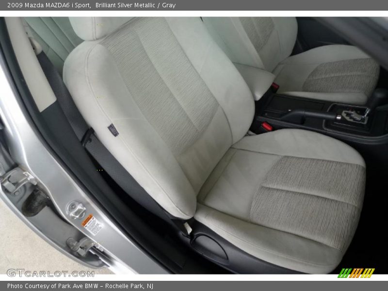 Brilliant Silver Metallic / Gray 2009 Mazda MAZDA6 i Sport