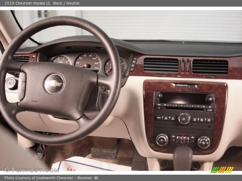 Black / Neutral 2010 Chevrolet Impala LS