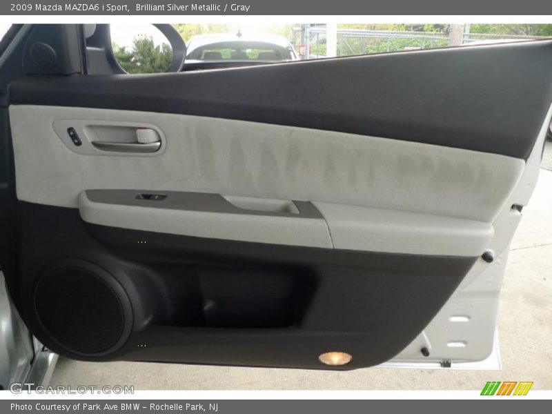 Brilliant Silver Metallic / Gray 2009 Mazda MAZDA6 i Sport