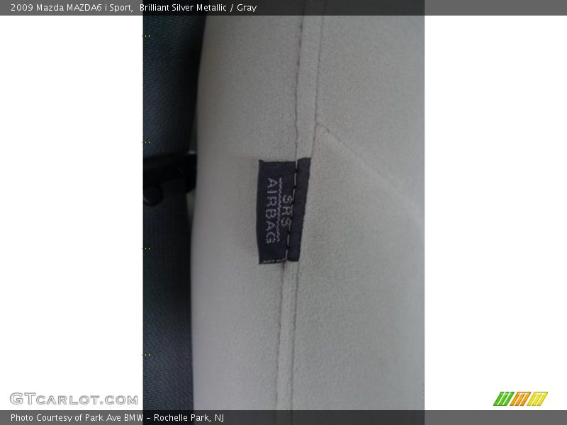 Brilliant Silver Metallic / Gray 2009 Mazda MAZDA6 i Sport