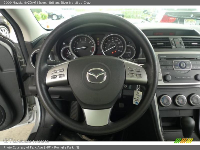 Brilliant Silver Metallic / Gray 2009 Mazda MAZDA6 i Sport