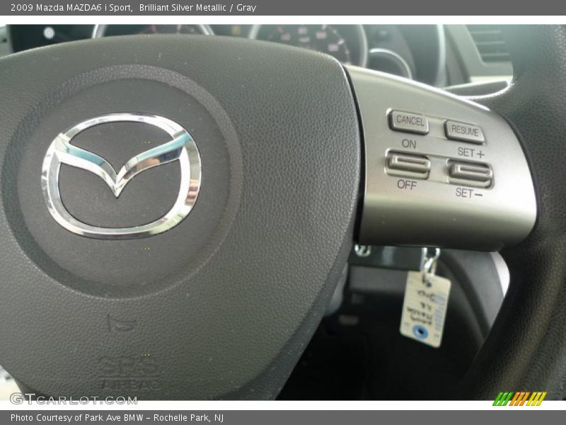 Brilliant Silver Metallic / Gray 2009 Mazda MAZDA6 i Sport