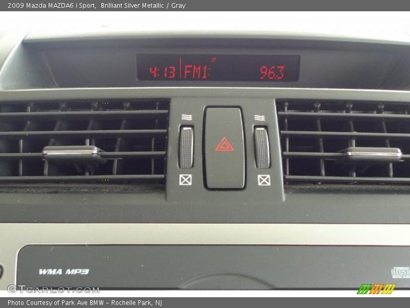 Brilliant Silver Metallic / Gray 2009 Mazda MAZDA6 i Sport