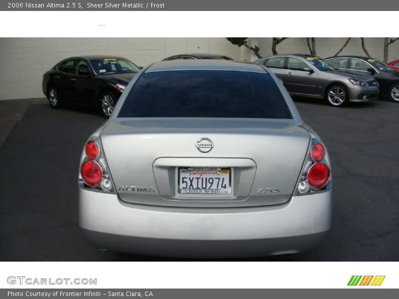 Sheer Silver Metallic / Frost 2006 Nissan Altima 2.5 S