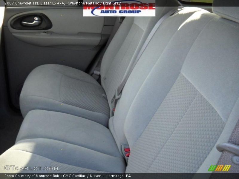 Graystone Metallic / Light Gray 2007 Chevrolet TrailBlazer LS 4x4