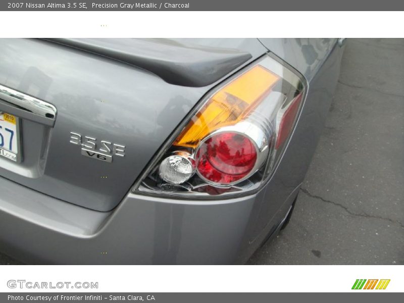 Precision Gray Metallic / Charcoal 2007 Nissan Altima 3.5 SE