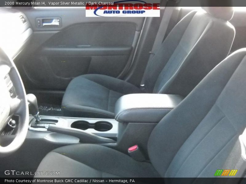 Vapor Silver Metallic / Dark Charcoal 2008 Mercury Milan I4