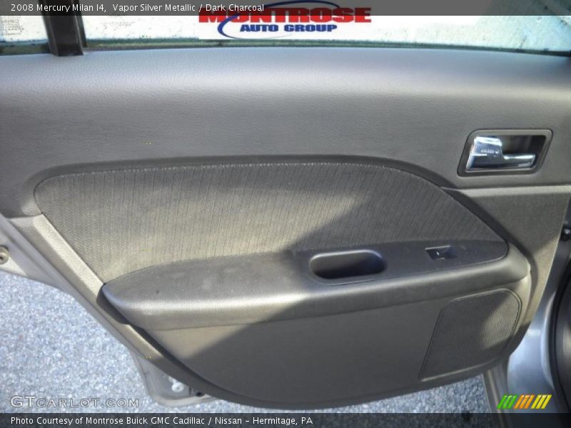 Vapor Silver Metallic / Dark Charcoal 2008 Mercury Milan I4