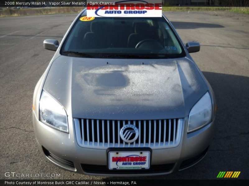 Vapor Silver Metallic / Dark Charcoal 2008 Mercury Milan I4