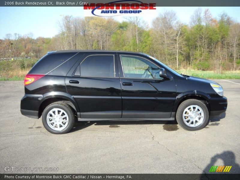 Black Onyx / Gray 2006 Buick Rendezvous CX