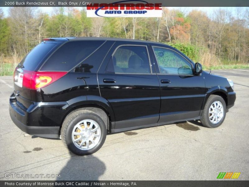 Black Onyx / Gray 2006 Buick Rendezvous CX