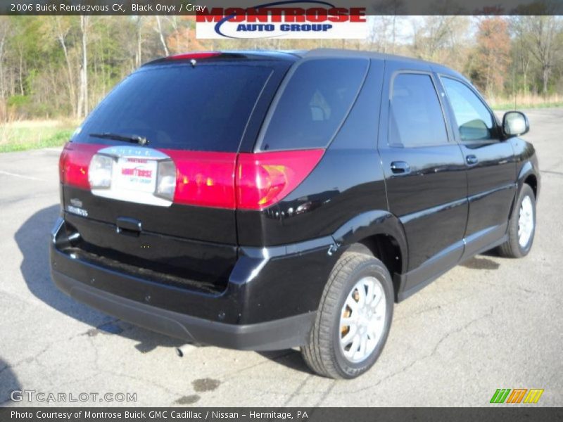 Black Onyx / Gray 2006 Buick Rendezvous CX