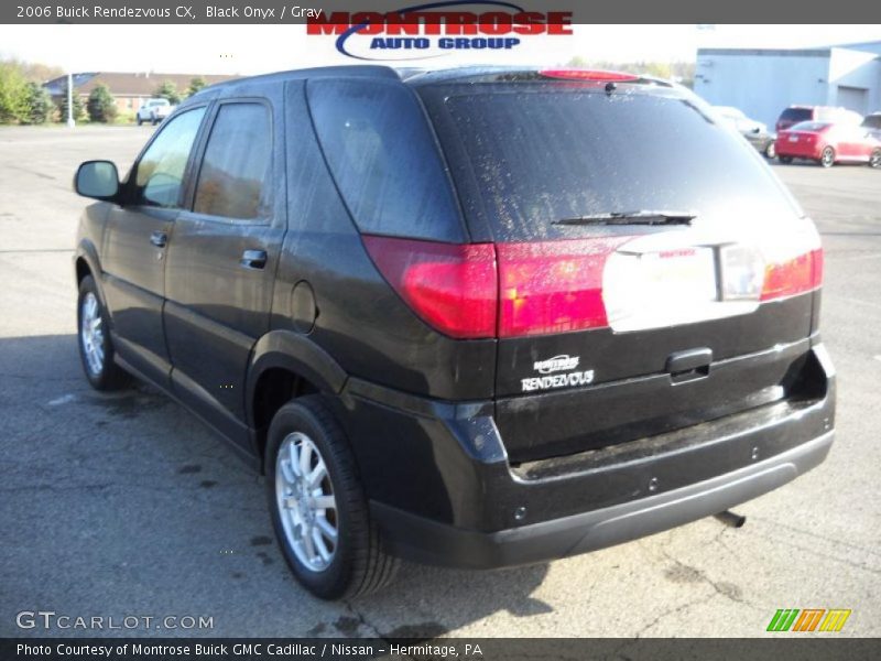 Black Onyx / Gray 2006 Buick Rendezvous CX