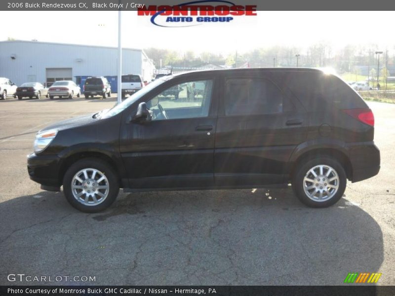 Black Onyx / Gray 2006 Buick Rendezvous CX