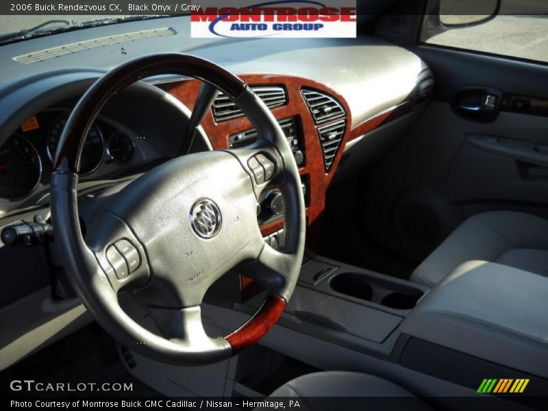 Black Onyx / Gray 2006 Buick Rendezvous CX
