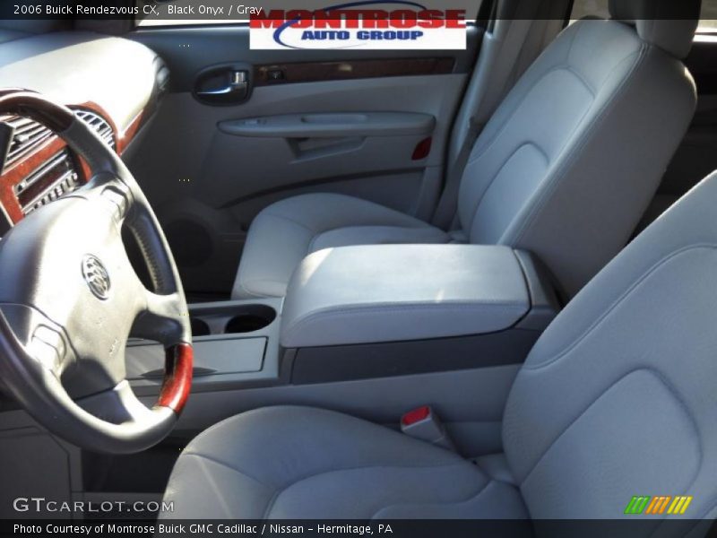 Black Onyx / Gray 2006 Buick Rendezvous CX