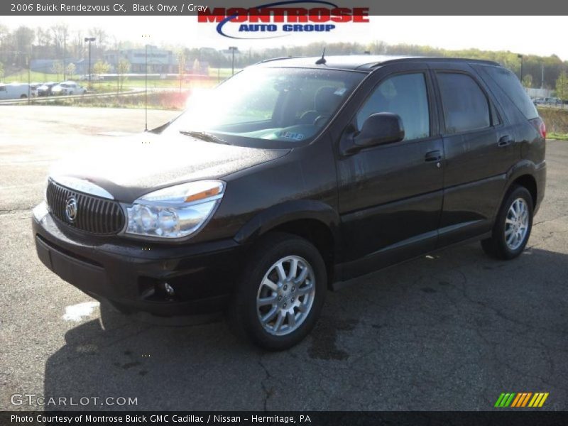 Black Onyx / Gray 2006 Buick Rendezvous CX