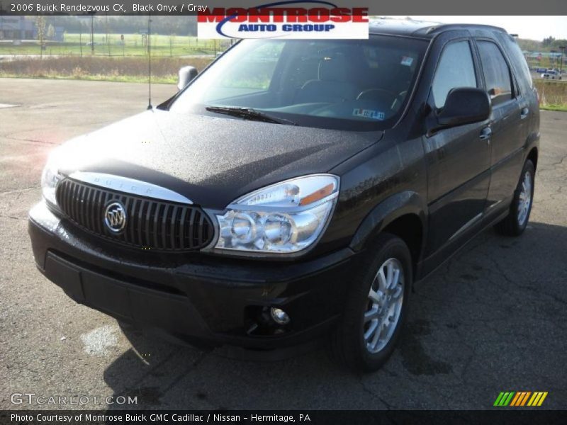 Black Onyx / Gray 2006 Buick Rendezvous CX